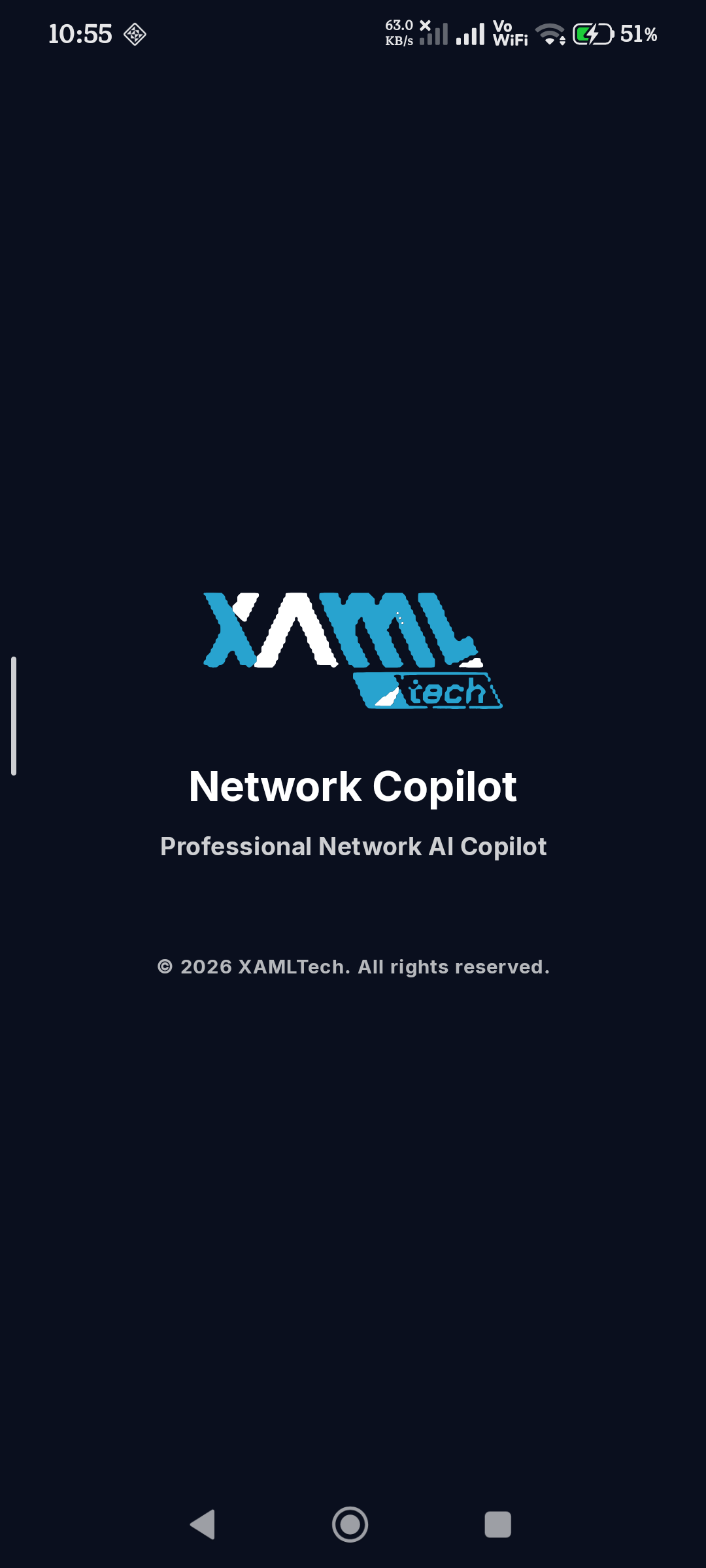 Network Copilot command-center dashboard
